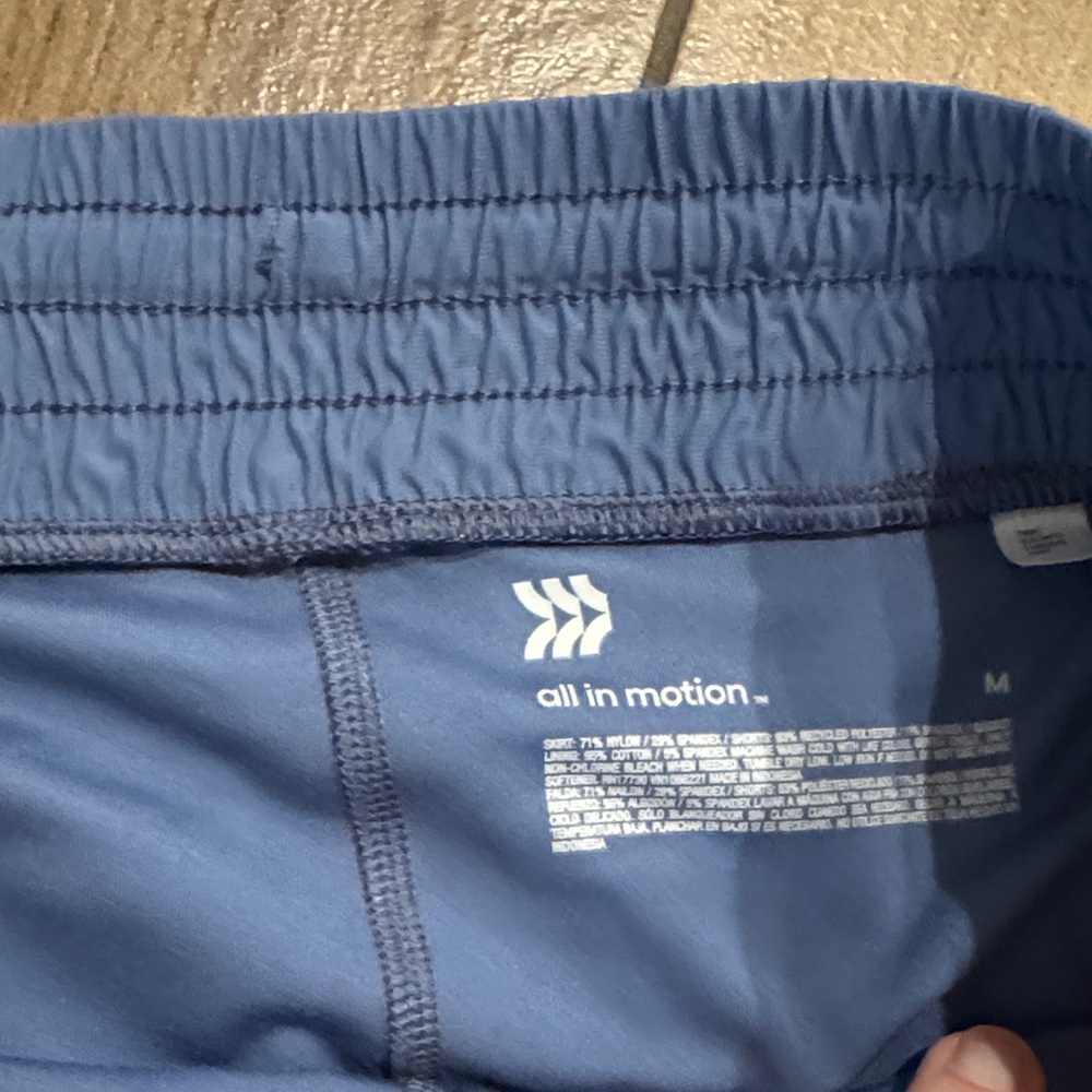 All in Motion blue Active Skort nwot never worn - Picture 2 of 7